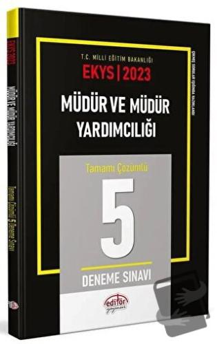 2024 Meb Ekys Müdür Ve Müdür Yardımcılığı Tamamı Çözümlü 5 Deneme Sına