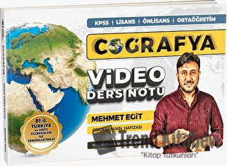 Mehmet Eğit 2024 KPSS Coğrafya Video Ders Notları - Mehmet Eğit - Eğit