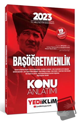 2023 T.C. Millî Eğitim Bakanlığı Başöğretmenlik Konu Anlatımı - Kolekt