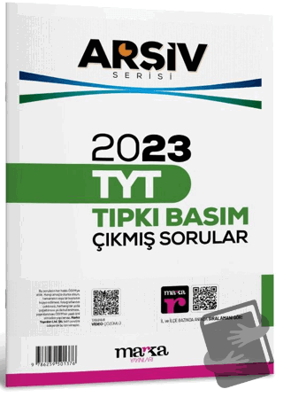 2023 TYT Arşiv Serisi Tıpkı Basım Çıkmış Sorular Tamamı Video Çözümlü 