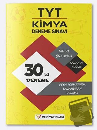 2023 TYT Kimya ÖSYM Formatında Video Çözümlü Yeni Nesil Kazandıran 30'