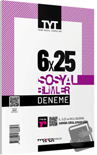 2024 TYT Sosyal Bilimler 6 Deneme Tamamı Video Çözümlü - Kolektif - Ma