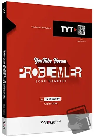 2024 TYT Youtube Hocam Problemler Soru Bankası - Yasin Kara - Marka Ya