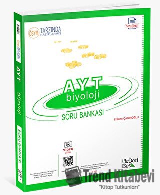 2023 YKS AYT Biyoloji Soru Bankası Üç Dört Beş Yayınları, Erdinç Çakır