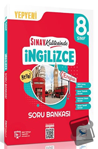 2024 8. Sınıf LGS İngilizce Soru Bankası, Kolektif, Sınav Yayınları, F