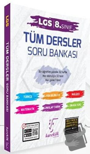 2024 8. Sınıf LGS Tüm Dersler Soru Bankası - Kolektif - Karekök Yayınc