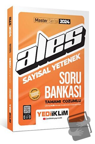 2024 ALES Sayısal Yetenek Tamamı Çözümlü Soru Bankası - Kolektif - Yed