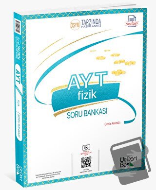 2024 AYT Fizik Soru Bankası, Ümit Akıncı, Üç Dört Beş Yayınları, Fiyat