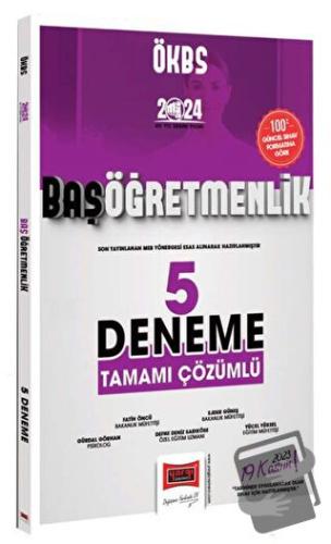 2024 Başöğretmenlik 5 Deneme, Fatih Öncü, Yargı Yayınevi, Fiyatı, Yoru