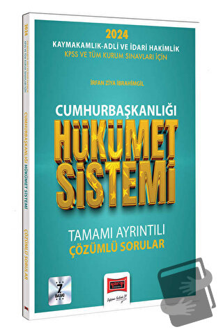 2024 Cumhurbaşkanlığı Hükümet Sistemi - İrfan Ziya İbrahimgil - Yargı 