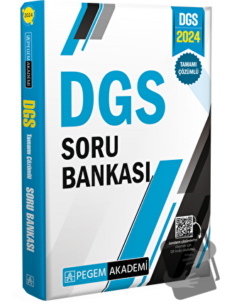 2024 DGS Tamamı Çözümlü Soru Bankası - Kolektif - Pegem Akademi Yayınc