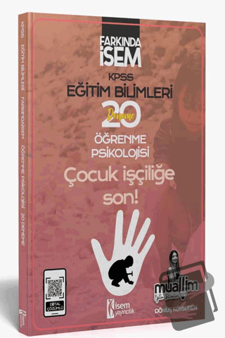 2024 Farkında İsem KPSS Eğitim Bilimleri Öğrenme Psikolojisi 20 Deneme