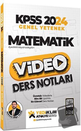 2024 Kpss Atölye Serisi Matematik Video Ders Notları - Mehmet Bilge Yı