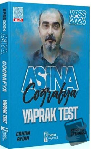 2024 KPSS Coğrafya Aşina Yaprak Test, Erhan Aydın, İSEM Yayıncılık, Fi