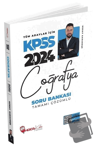 2024 KPSS Coğrafya Soru Bankası Çözümlü - Koray Karameşe - Hoca Kafası