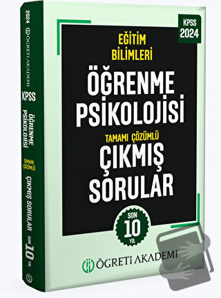 2024 KPSS Eğitim Bilimleri Öğrenme Psikolojisi Tamamı Çözümlü Çıkmış S