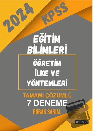 2024 KPSS Eğitim Bilimleri Öğretim İlke ve Yöntemleri Tamamı Çözümlü 7