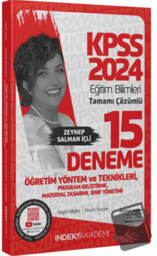 2024 KPSS Eğitim Bilimleri Öğretim Yöntem Teknikleri, Program Geliştir