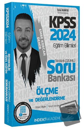 2024 KPSS Eğitim Bilimleri Ölçme ve Değerlendirme Soru Bankası Çözümlü