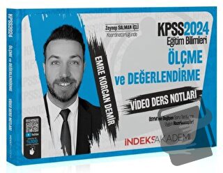 2024 KPSS Eğitim Bilimleri Ölçme ve Değerlendirme Video Ders Notları, 