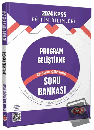 2024 KPSS Eğitim Bilimleri Program Geliştirme Tamamı Çözümlü Soru Bank