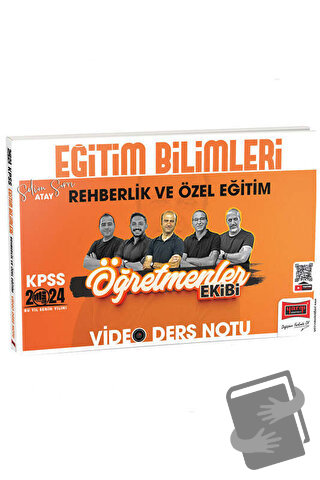 2024 KPSS Eğitim Bilimleri Rehberlik ve Özel Eğitim Öğretmenler Ekibi 