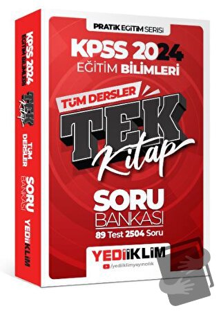 2024 KPSS Eğitim Bilimleri Tüm Dersler Tek Kitap Soru Bankası - Kolekt