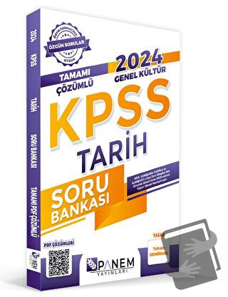 2024 KPSS Genel Kültür Tamamı Çözümlü Tarih Soru Bankası - Tahsin Demi