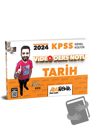 2024 KPSS Genel Kültür Tarih Video Ders Notu, Kadir Koç, HocaWebde Yay