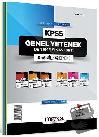 2024 KPSS Genel Yetenek Deneme Sınavı Seti 6 Fasikül 42 Deneme - Kolek