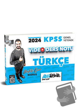 2024 KPSS Genel Yetenek Türkçe Video Ders Notu, Mustafa Onur Bozkuş, H