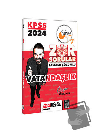 2024 KPSS GK Vatandaşlık Tamamı Çözümlü Zor Sorular - Özgür Özkınık - 