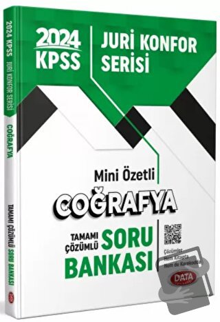 2024 KPSS Jüri Konfor Serisi Coğrafya Soru Bankası - Kolektif - Data Y