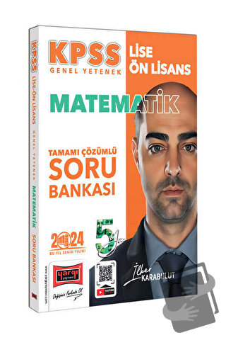 2024 KPSS Lise Ön Lisans 5Yüz Ekibi Matematik Tamamı Çözümlü Soru Bank