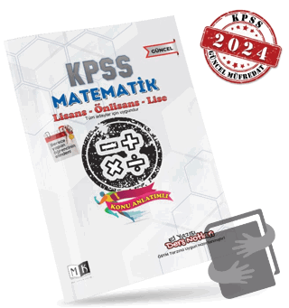 2024 KPSS Matematik El Yazısı Ders Notları Kitabı - Kolektif - MK Yayı