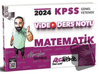 2024 KPSS Matematik Video Ders Notu - Alparslan Doymuş - HocaWebde Yay