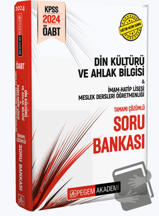 2024 KPSS ÖABT Din Kültürü ve Ahlak Bilgisi-İmam Hatip Lisesi Mes.Lise