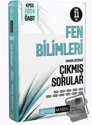 2024 KPSS ÖABT Fen Bilimleri Tamamı Çözümlü Çıkmış Sorular - Kolektif 