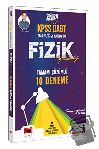 2024 KPSS ÖABT Fizik Öğretmenliği Tamamı Çözümlü 10 Deneme - Ömer Güll