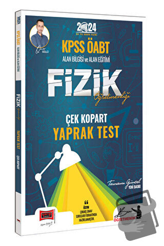 2024 KPSS ÖABT Fizik Öğretmenliği Yaprak Test - Ömer Güllü - Yargı Yay