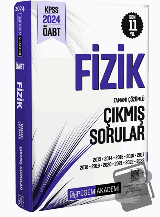 2024 KPSS ÖABT Fizik Tamamı Çözümlü Çıkmış Sorular - Kolektif - Pegem 