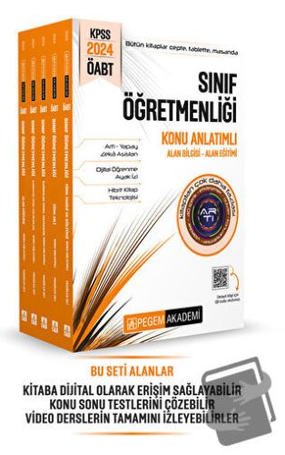 2024 KPSS ÖABT Sınıf Öğretmenliği Konu Anlatımlı Set (5 Kitap) - Kolek