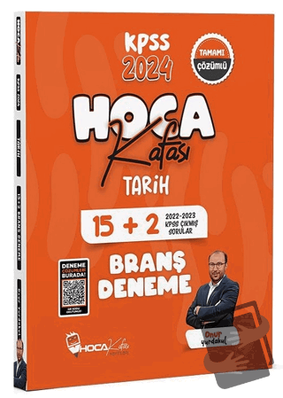 2024 KPSS Tarih 15+2 Deneme Çözümlü - Onur Yurdakul - Hoca Kafası Yayı