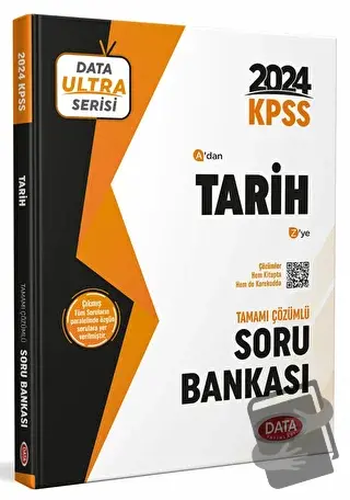 2024 KPSS Ultra Serisi Tarih Soru Bankası - Kolektif - Data Yayınları 