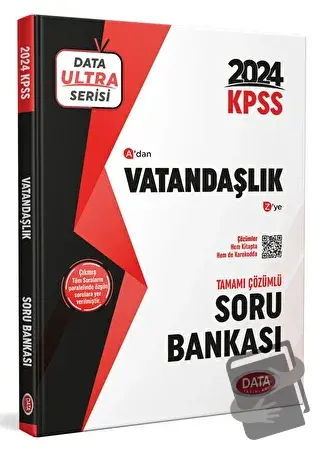 2024 KPSS Ultra Serisi Vatandaşlık Soru Bankası - Kolektif - Data Yayı