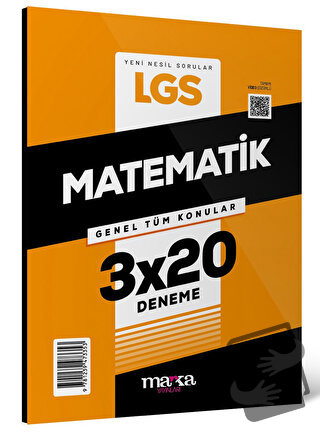 2024 LGS Genel Tüm Konular Matematik 3 Deneme - Kolektif - Marka Yayın