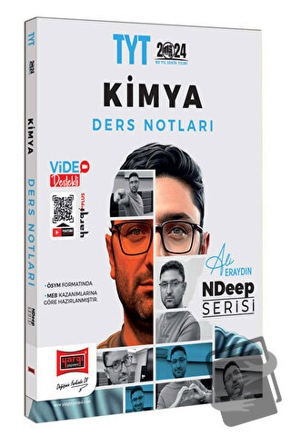 2024 NDeep Serisi TYT Kimya Video Ders Notları (Ciltli) - Ali Eraydın 