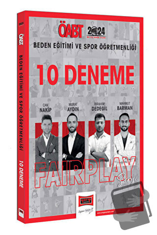 2024 ÖABT Beden Eğitimi ve Spor Öğretmenliği Fairplay 10 Deneme - Can 