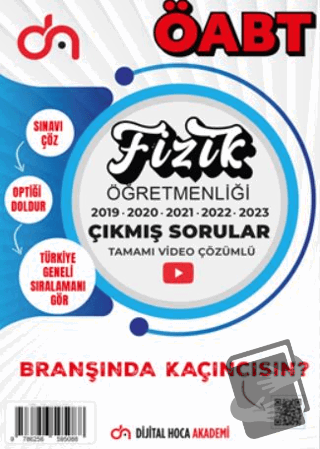 2024 ÖABT Fizik Öğretmenliği Son Beş Yıl Çıkmış Sorular Tamamı Video Ç