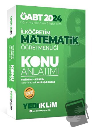 2024 ÖABT İlköğretim Matematik Öğretmenliği Konu Anlatımı - Kolektif -